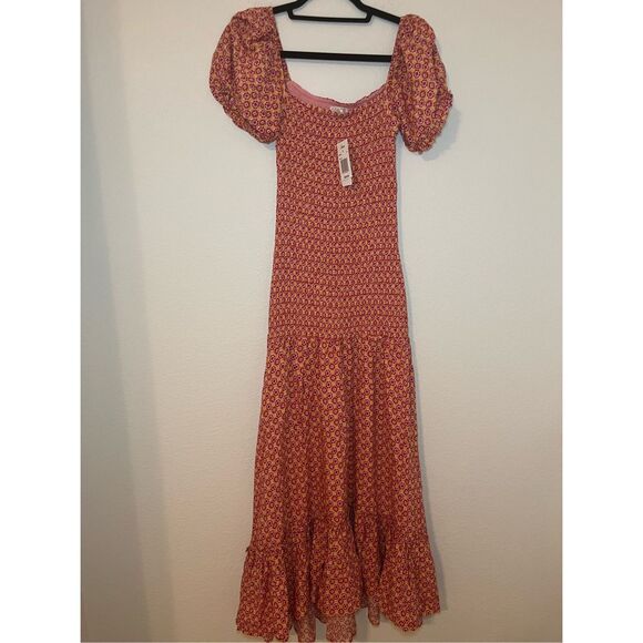 NWT L*Space Simone Maxi Dress in Summatime Check - Picture 6 of 11